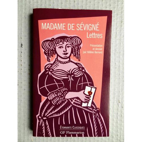 Madame De Sévigné - Lettres (Hélène Bernard) - Gf Flammarion (Étonn... on Productcaster.