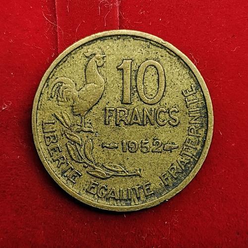 Monnaie France - 1952 - 10 Francs Guiraud on Productcaster.