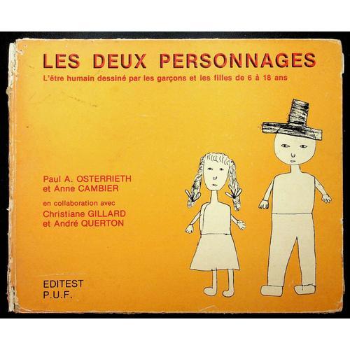 Les Deux Personnages - L'Être Humain Dessiné Par Les Garçons Et... on Productcaster.