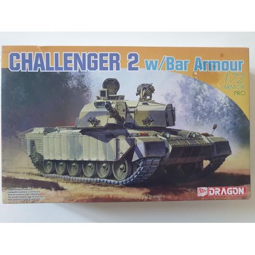 Maquette Char Dragon 1/72 : Challenger 2 W/ Bar Armour-Armour on Productcaster.