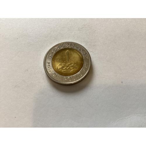 1 Pièce De One Pound, Égypte, Période 1971-... on Productcaster.