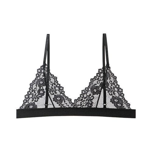 Soutien-Gorge En Dentelle Transparente Pour Femmes,1 À 2 Pièces/Paq... on Productcaster.