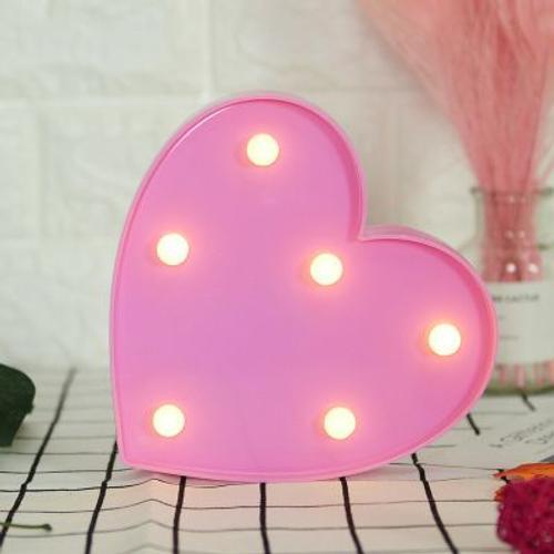 Lumière LED en Forme de C¿ur d'Amour,Décoration de Mariage,Cadeau d... on Productcaster.