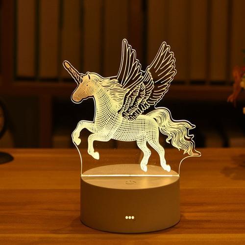 Lampe Led 3d En Acrylique Love Romantic Pour La Maison,Veilleuse Po... on Productcaster.