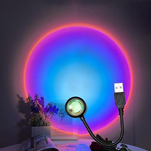 Lampe LED de Projection arc-en-ciel,USB,pour salon,chambre à couche... on Productcaster.