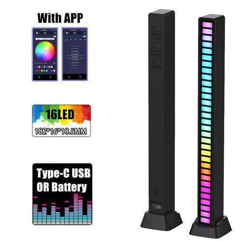 Bande LED RGB à Security ation Vocale,Lumière Ambiante Colorée,Cont... on Productcaster.