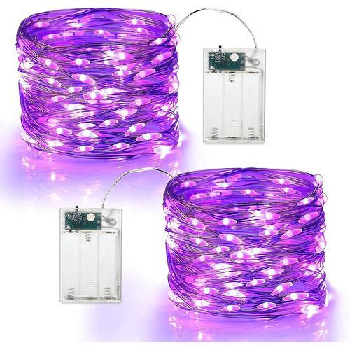 Lot De 2 Guirlandes Lumineuses D'automne À 100 Led De 10 M Pour Déc... on Productcaster.