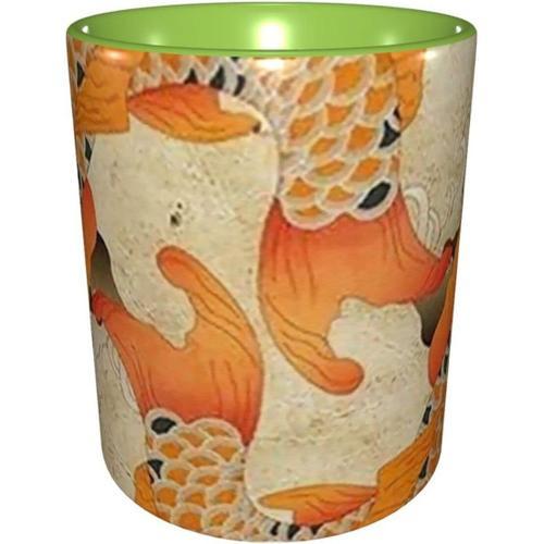 Tasse 330 Ml Poisson Rouge Carpe Rouge Peinte Carpe Color¿¿E Ukiyoe... on Productcaster.