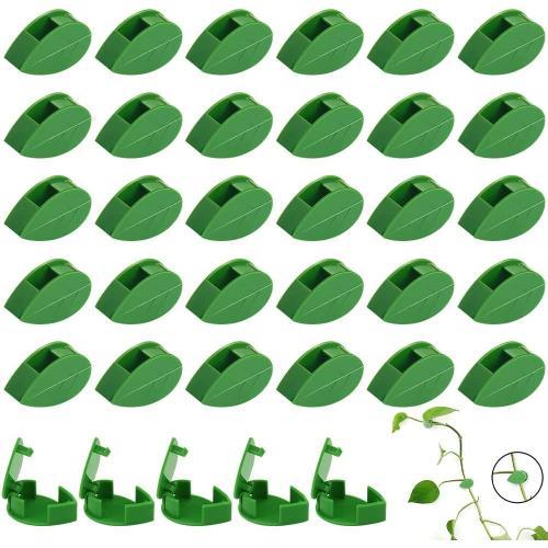 35 Pcs Clips De Plantes, Clips De Fixation Murale Auto-Adhésifs Pou... on Productcaster.