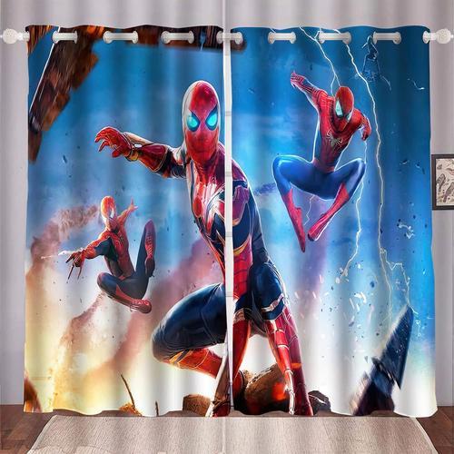 Rideaux Spider-Men, Rideau Occultant, Rideau Spide Men, Ensemble Op... on Productcaster.