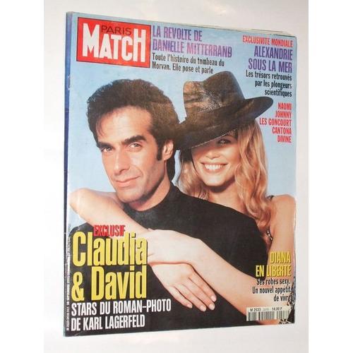 Paris Match N° 2418 : Claudia Et David.Karl Lagerfeld.Diana En Lib... on Productcaster.