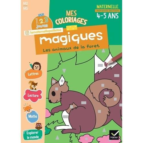 Mes Coloriages Magiques Ms - Les Animaux De La Forêt on Productcaster.