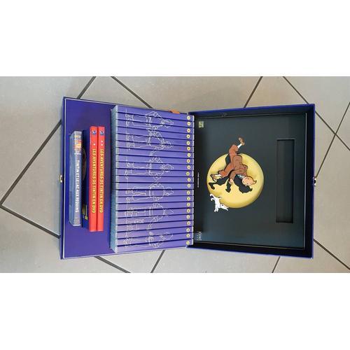 Les Aventures De Tintin Coffret Intégrale 22 Dvd + 2 Livres on Productcaster.