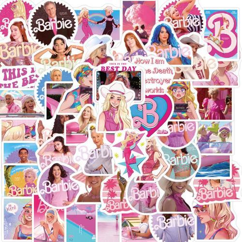 Autocollant 50 Pièces Barbie Graffiti Stickers pour Portable Voitur... on Productcaster.