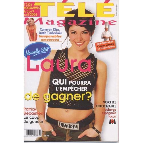 Télé Magazine / 03-04-2004 N° 2526 : Nouvelle Star 2 /Laura (3p) -... on Productcaster.