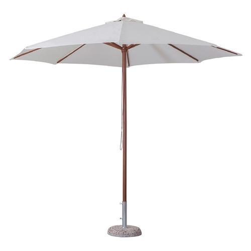 1 X PARAPLUIE EN BOIS Ø 3 m. - ecru on Productcaster.