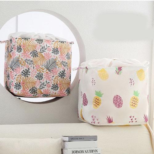 Panier de rangement pour vêtements avec cordon, sac de rangement an... on Productcaster.