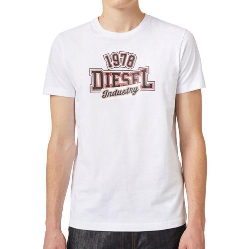 T-Shirt Blanc Homme Diesel Diegos on Productcaster.