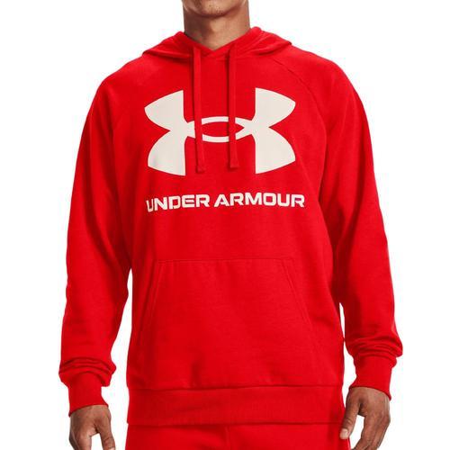 Sweat À Capuche Rouge Homme Under Armour Rival Fleece on Productcaster.