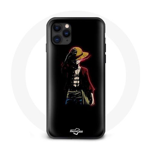 Coque Pour Iphone 11 Pro One Piece Manga Anime Luffy Fond Noir on Productcaster.