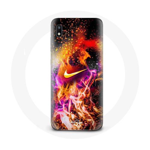 Coque Pour Samsung Galaxy A10 Nike Peinture Colorée on Productcaster.