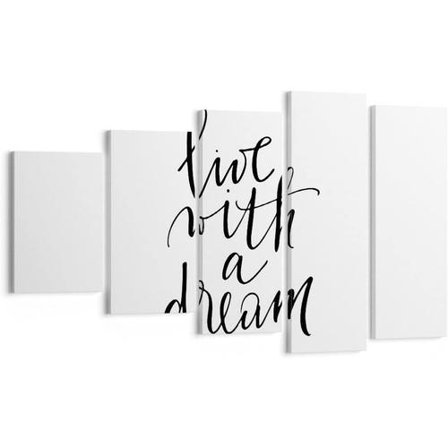 Art mural sur toile - Typographie - Affirmation - Slogan Maxim - Im... on Productcaster.