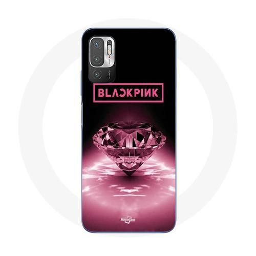 Coque Redmi Note 10t 5g Blackpink Diamond Noir Et Rose on Productcaster.