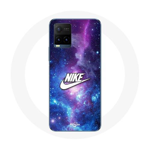 Coque Pour Vivo Y21s 2021 / Y21 2021 Nike Logo Blanc Espace Coloré on Productcaster.