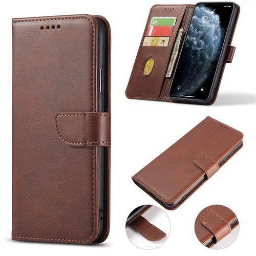 Coque Pour Iphone 13 Pro,Housse En Cuir Pu Pochette Portefeuille Ma... on Productcaster.