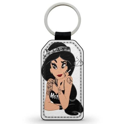 Porte-Cles Clefs Keychain Simili Cuir Jasmine Jasmina Disney Tattoo... on Productcaster.