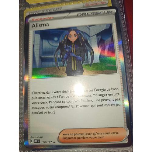 Holo - Pokemon - Flammes Obsidiennes - Alisma 188/197 on Productcaster.