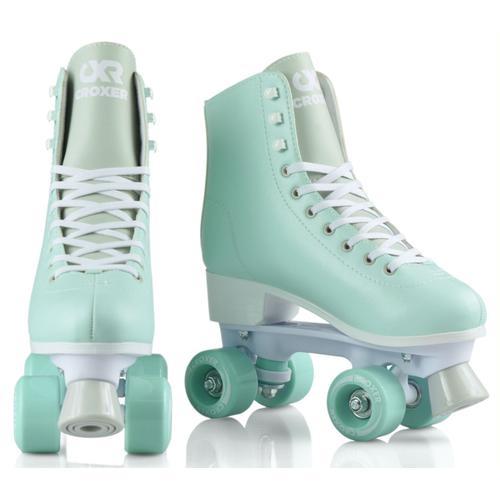 Patin A Roulettes Alessa Croxer Roller Quad Adulte Mixte 38 Menthe on Productcaster.