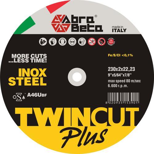 25 XABRABETA TWIN CUT PLUS DISQUE DE FER D.230X2,0 on Productcaster.