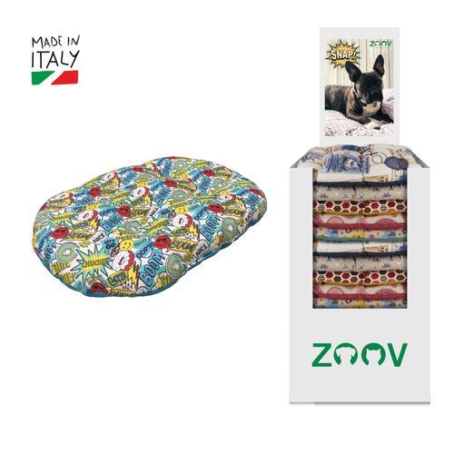 1 X COUSSIN RECTANGULAIRE ZOOV CM.85X60 MOTIFS on Productcaster.