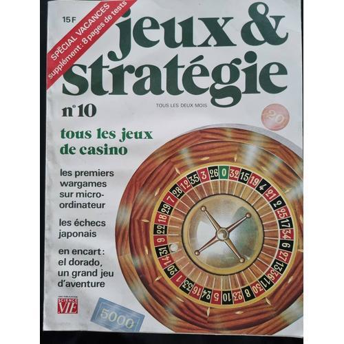 Jeux & Stratégies N° 10 Science Et Vie Août/Sept 1981 on Productcaster.