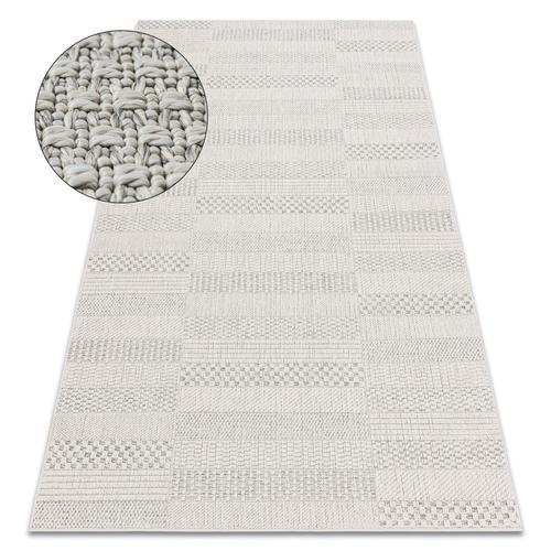 194x290 Cm Tapis Origi 3736 Crème - Planches Ficelle Sisal Tissée À... on Productcaster.