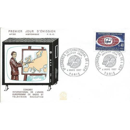 France 1967, Belle Enveloppe 1er Jour Fdc 591, Timbre Yvert 1515, 3... on Productcaster.