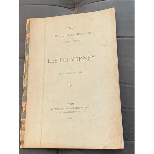 Les Du Verney Par Le Dr Octave De Viry. Études Historiques Et Médic... on Productcaster.