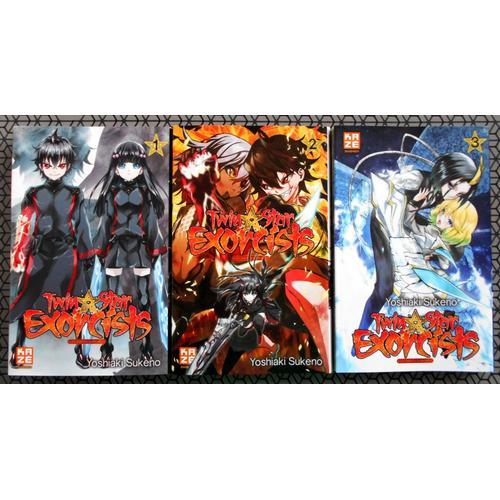 Lot De 3 Manga Twin Star Exorcists N° 1 À 3 Yoshiaki Sukeno Vf Shôn... on Productcaster.