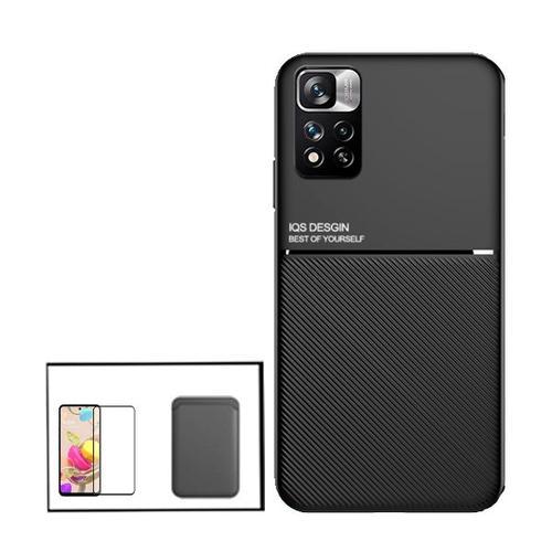 Kit Coque Magnetic Lux + Magnetic Wallet Noir + 5d Full Cover Pour ... on Productcaster.