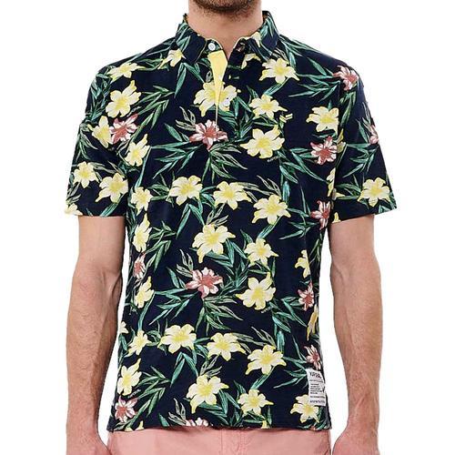 Polo À Fleurs Marine Homme Kaporal Nevere on Productcaster.