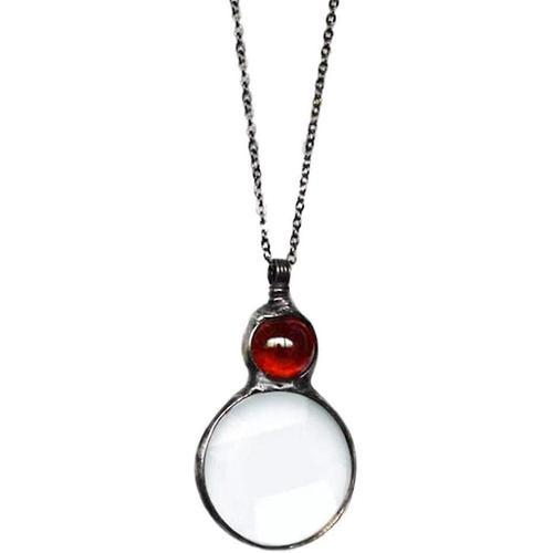 Collier Loupe Suspendu, Pendentif Loupe, Collier Monocle Décoratif ... on Productcaster.