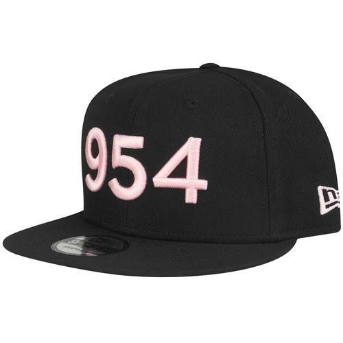 New Era 9fifty Snapback Cap - Mls Inter Miami 954 Noir on Productcaster.