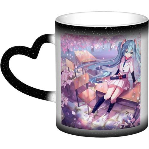 La Tasse Hatsune Miku Change De Couleur Lorsqu'elle Est Chauffée, T... on Productcaster.