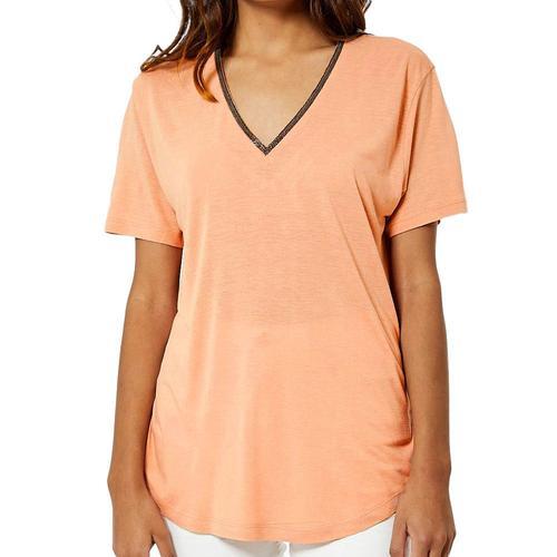 T-Shirt Orange Femme Kaporal Jorixe on Productcaster.