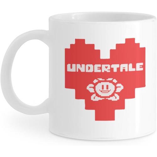 Tasse Undertale Heart Dessin Animé Tasse À Café Tasse À Thé En Céra... on Productcaster.