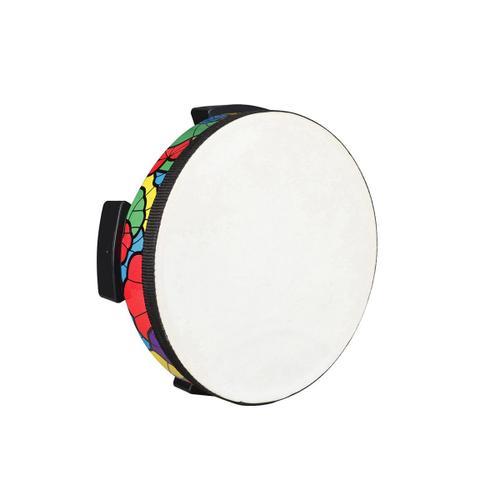 Tambour au Sol en Peau de Mouton Applique Tambourin Instrument de P... on Productcaster.