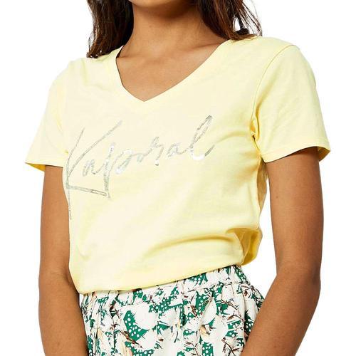 T-Shirt Jaune Femme Kaporal Jayone on Productcaster.