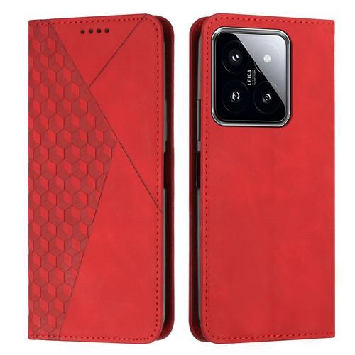 Coque Pour Xiaomi Mi 14 Pro,Etui Housse En Cuir Pu Premium Xiaomi M... on Productcaster.