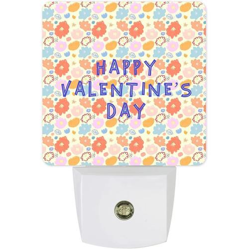 Lampe De Nuit Pour La Saint-Valentin, Aquarelle Colorée, Remplissag... on Productcaster.